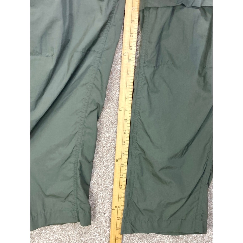 Columbia Convertible Cargo Hiking Pants Mens 38x30 Green Belted Outdoor Travel - Picture 8 of 12